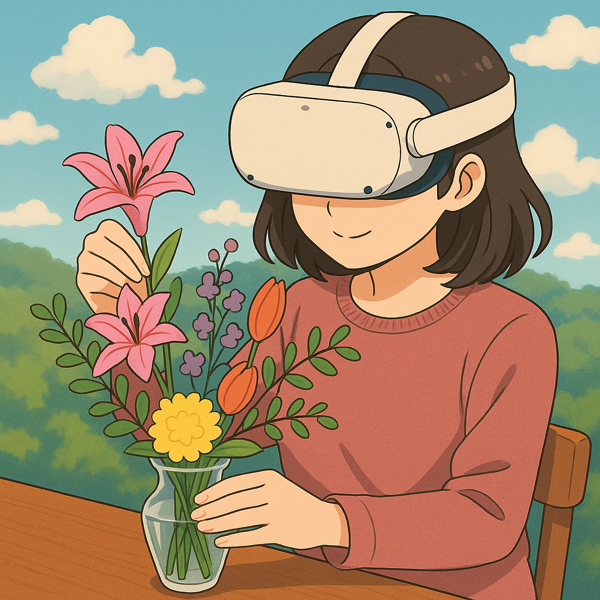 Apple Vision Proで<br />VRいけばな